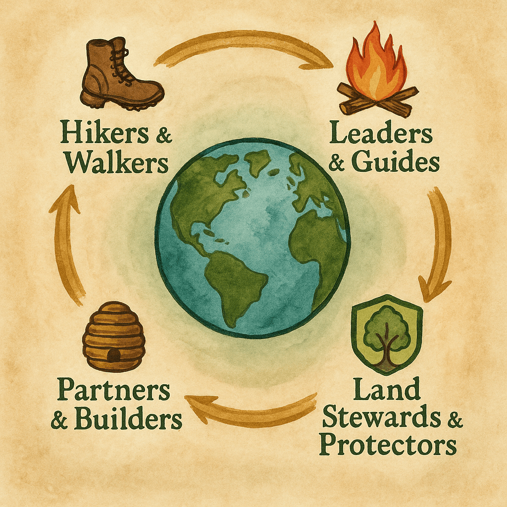 WyldWalk stakeholders ecosystem